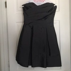Strapless dress (dark grey)